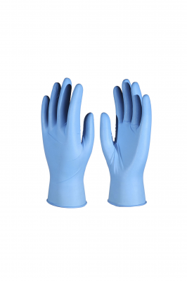 Перчатки рабочие "Эксперт DG-021" нитрил цвет голубой